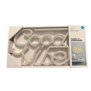 Good Vibes LED Neon Sign by Room Essentials - NEW w/original packaging